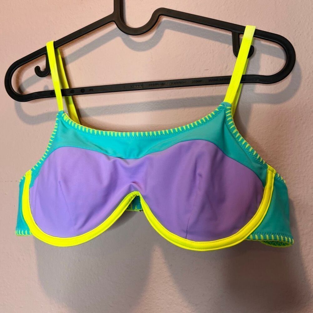 Popvil colorful bikini top